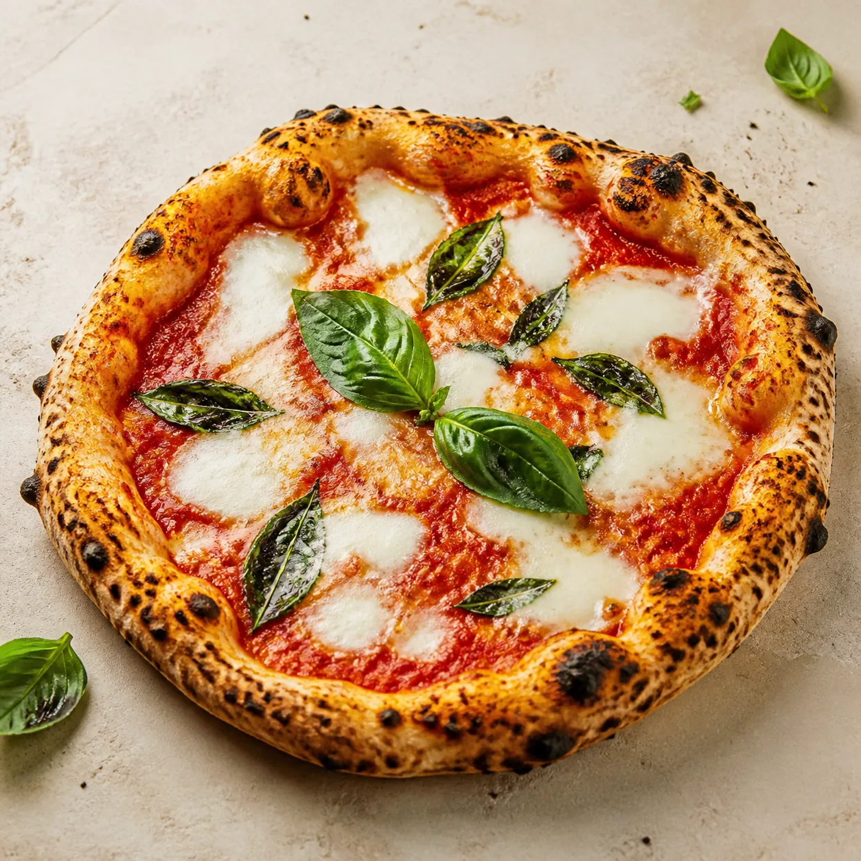 Pizza Margherita cuite au four, Oh My Pizza Roissy-en-Brie